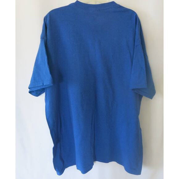 ST MARTIN  "I'm So Old..." T Shirt Size XL Short Sleeve Funny Gag Blue Casual - Picture 4 of 7